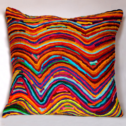 Katran Cushion Cover Wave